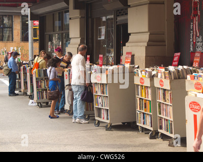 Strang Buchhandlung in New York City Stockfoto