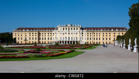 Schloss Schönbrunn in Wien, Österreich. Stockfoto
