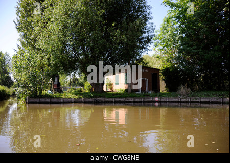 Les Hortillonnages, Amiens, Somme, Picardie, Frankreich Stockfoto