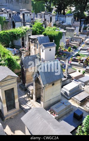 Paris, Frankreich. Cimetière de Montmartre. Stockfoto