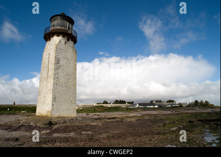 Southerness Leuchtturm, Dumfries, Schottland. Stockfoto