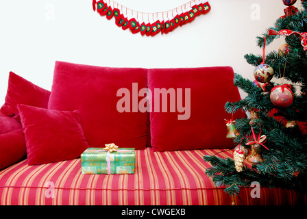 Berlin, ein Geschenk der Weihnachtsbaum Stockfoto