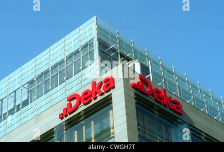 Berlin, Logo, Deka Stockfoto
