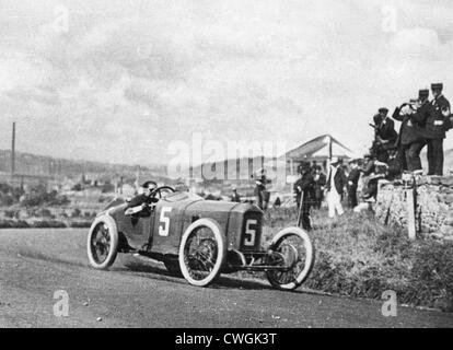 1914 Peugeot, großer Preis von Frankreich. G. Boillot Stockfoto