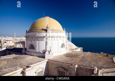 Spanien, Catedral de Santa Cruz de Cadiz (Kathedrale von Cadiz) Stockfoto