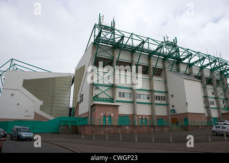 Ostern Straße Fußball Stadion Hibernian Football club Edinburgh, Schottland, England, Vereinigtes Königreich Stockfoto