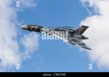 Avro 698 Vulcan B2, Reg G-VLCN (XH588), das letzte erhaltene flugfähige Beispiel. Stockfoto
