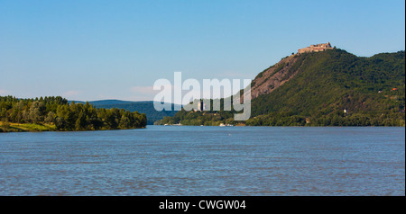 Visegrad-Schloss in Ungarn, Europa. Stockfoto