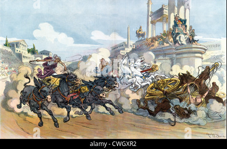 Antike römische Wagenrennen Stockfoto, Bild: 15426521 - Alamy