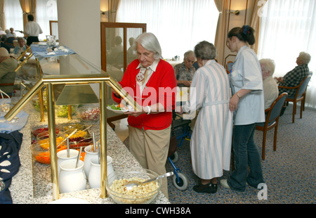 Münster, DKV-Residenz am Tibusplatz Stockfoto