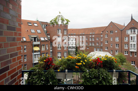 Münster, DKV-Residenz am Tibusplatz Stockfoto