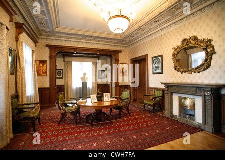 Jalta, ein Zimmer in einer Jagdhütte Massandra Stockfoto