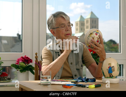 Münster, DKV-Residenz am Tibusplatz Stockfoto