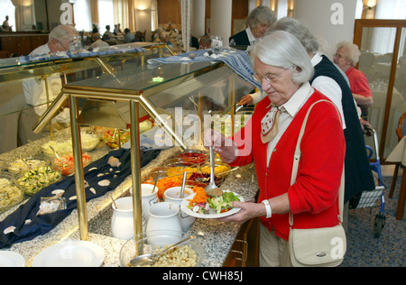 Münster, DKV-Residenz am Tibusplatz Stockfoto