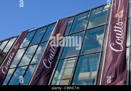 Coutts Bank, Strand, London Stockfoto