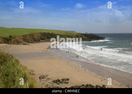 Porthcurnick Beach Rosevine, Nr. Portscatho, Cornwall TR2 5EW Stockfoto