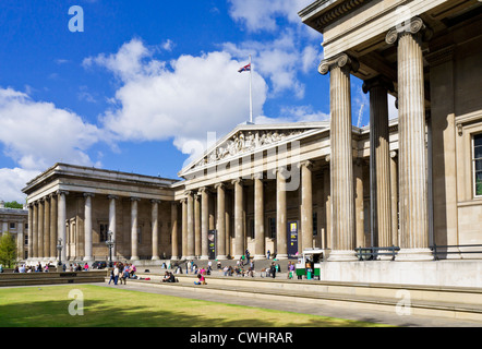 Das britische Museum Great Russell street London England GB UK EU Europa Stockfoto