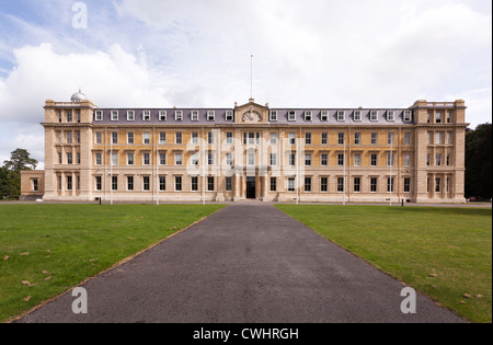 Außenfassade des der ehemaligen Army Staff College Royal Military Academy Sandhurst. Stockfoto