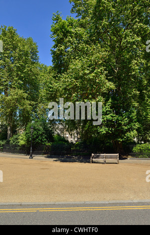 Bedford Square, Bloomsbury, Camden, London WC1B, Vereinigtes Königreich Stockfoto