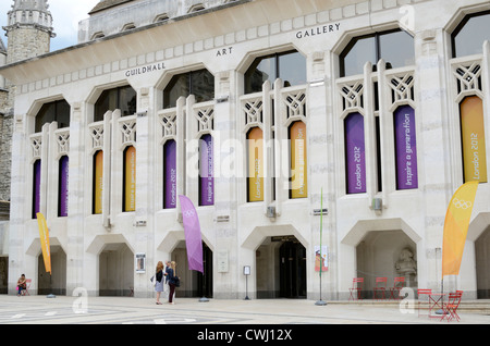 Die Guildhall Art Gallery, City Of London, London, England Stockfoto