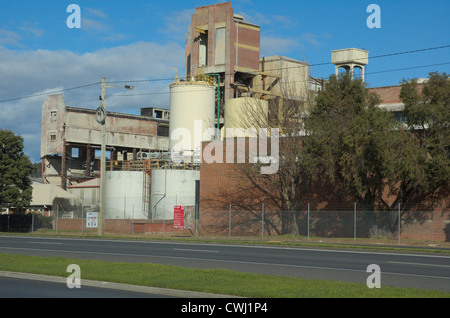 Zellstoff- und Papierfabrik in Burnie, Tasmanien Stockfoto