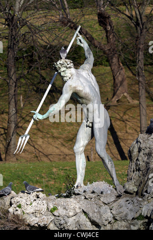 Italien, Toskana, Florenz, Boboli Garten, Neptunbrunnen Stockfoto