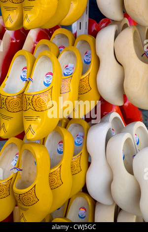 Traditionelle holländische Holzschuhe hautnah Stockfoto