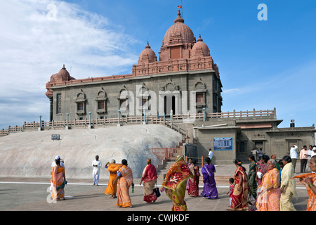 Vivekananda Mandapam. Vivekananda Rock Memorial. Kanyakumari. Cape Comorin. Indien Stockfoto