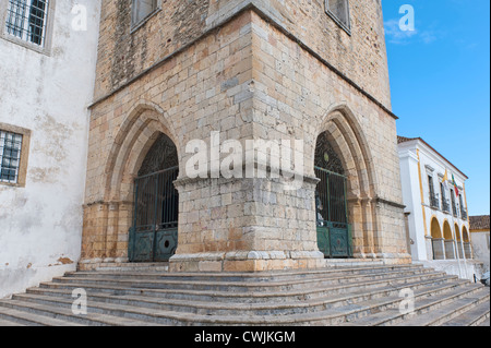 Kathedrale von Faro am Largo da Se, Algarve, Portugal Stockfoto