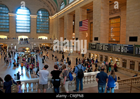 Grand Central Terminal, Grand Central Station, Grand Central, Pendlerbahnterminal an der 42. Street und Park Avenue, Manhattan, New York City. Stockfoto