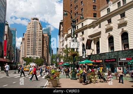 6th Avenue New York City Manhattan US Vereinigte Staaten von Amerika Stockfoto