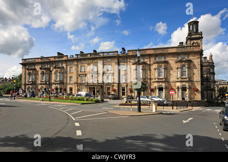 Das Crown Hotel Krone Platz in Harrogate, North Yorkshire, England, UK. Stockfoto