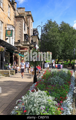 Montpelier Quartier in Harrogate, North Yorkshire, England, UK. Stockfoto