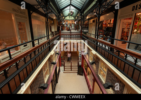 Westminster shopping Arcade, Harrogate, Yorkshire UK Stockfoto