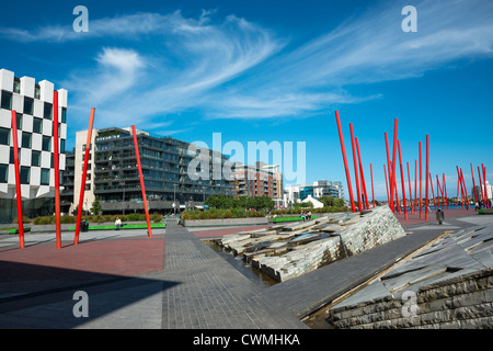 Grand Canal Docks, Dublin, Irland. Stockfoto