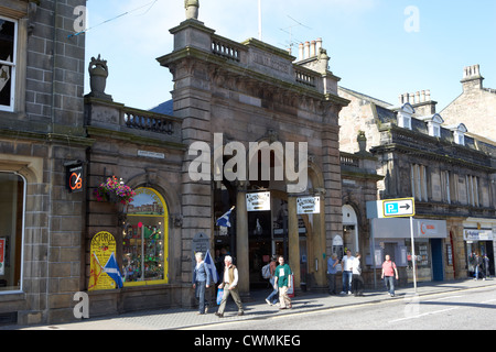 viktorianische Markt und Academy street Arcade-Inverness Highland Schottland, Vereinigtes Königreich Stockfoto