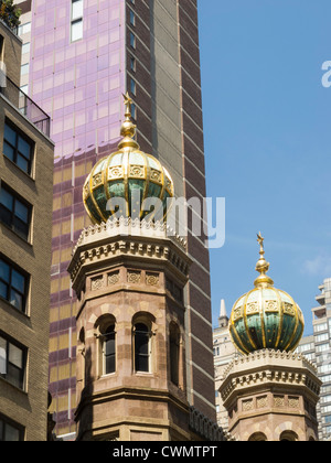 Synagoge, 652 Lexington Avenue, New York Stockfoto