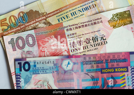 Hongkong-Dollar Stockfoto