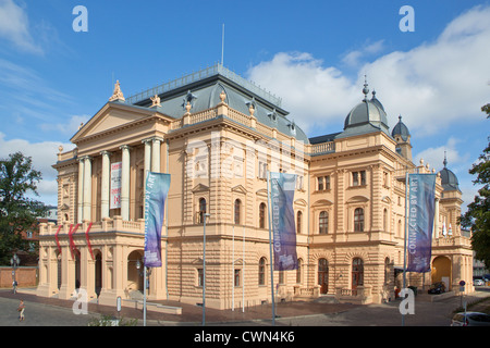 Theater, Schwerin, Mecklenburg-West Pomerania, Deutschland Stockfoto