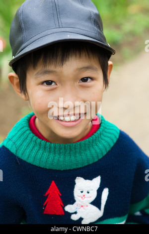 Junge aus Hoi an, Vietnam Stockfoto