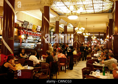 Cafe Tortoni, Buenos Aires, Argentinien. Stockfoto