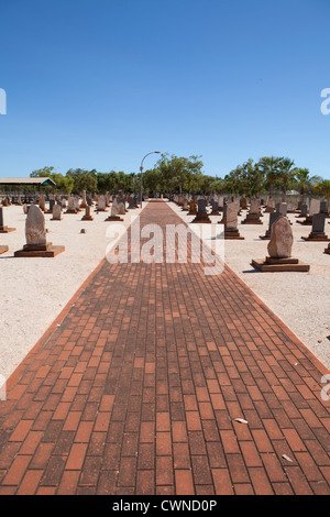 Japanisch-Friedhof in Broome, Westaustralien. Stockfoto