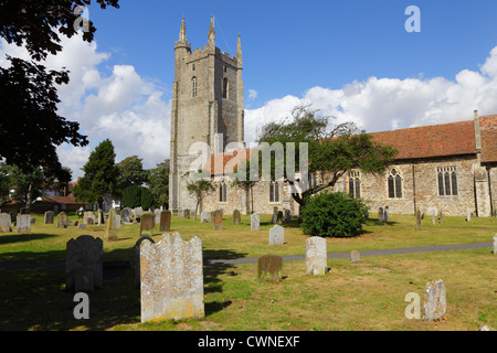 All Saints Church, Lydd, Romney Marsh, Kent, UK, GB Stockfoto