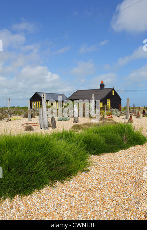 Prospect Cottage, Dungeness, Heimat der der späten Derek Jarman Künstler und Regisseur, Kent, England, UK, GB Stockfoto