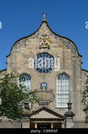 Canongate Kirk. Die Royal Mile, Edinburgh, Mitte Lothian, Schottland, Vereinigtes Königreich, Europa. Stockfoto