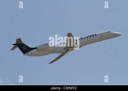 Star Alliance BMI regional Embraer EMB-145EP (ERJ-145EP) Stockfoto