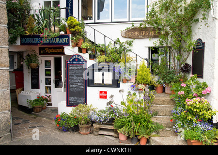 St Ives Cornwall England Hobblers Haus Stockfoto