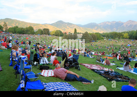 4. Juli 2012 in Salt Lake City, Utah, USA Stockfoto