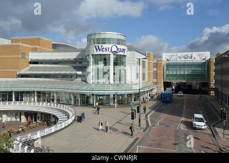 Arundel Zirkus Eingang WestQuay Shopping Centre, Southampton, Hampshire, England, Vereinigtes Königreich Stockfoto