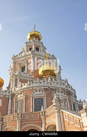 Russland. Moskau. Die Kirche der Fürbitte bei Fili Stockfoto